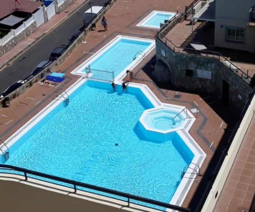 Moderno Residencial Puerto Rico Sol Mar Y Piscina Appartement Buitenkant foto