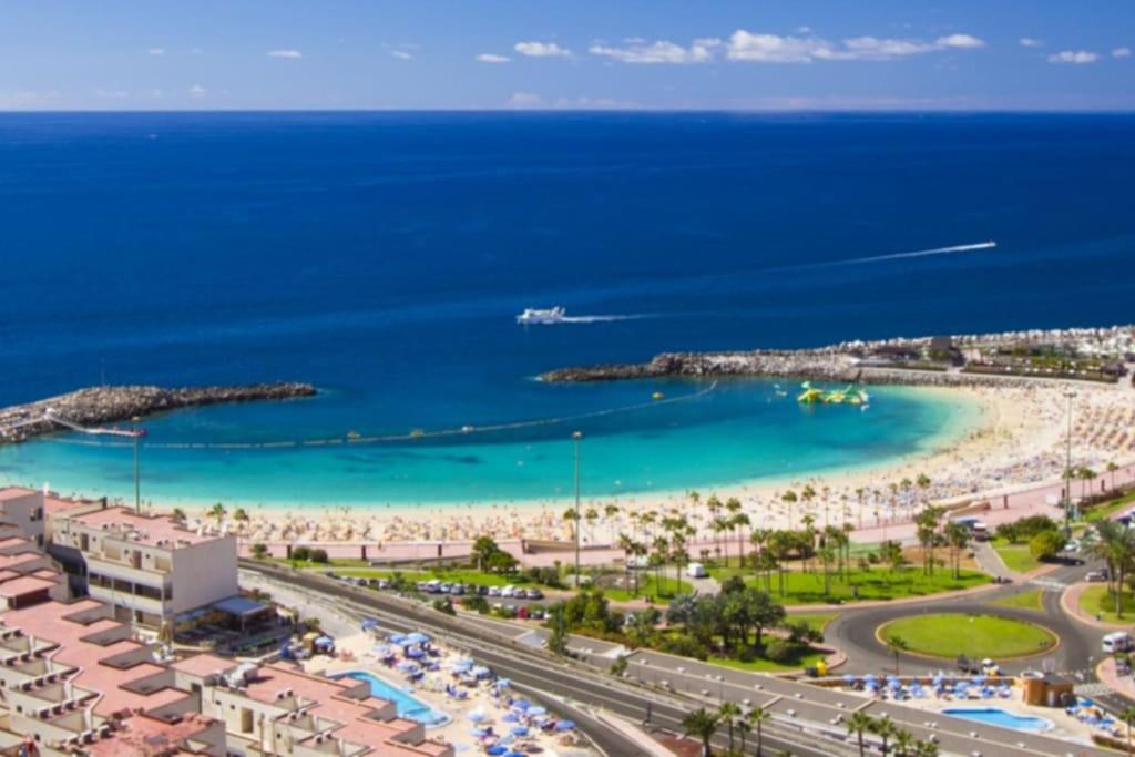 Moderno Residencial Puerto Rico Sol Mar Y Piscina Appartement Buitenkant foto
